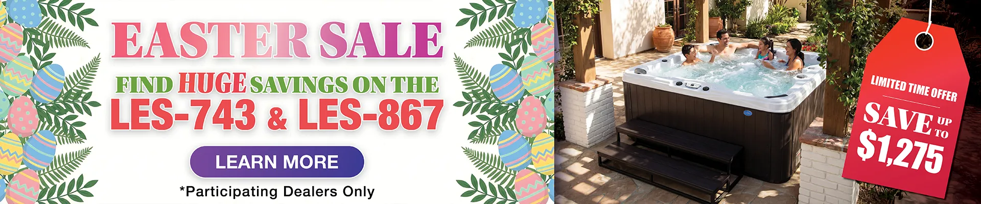 Calspas hot tub being used in a family setting - Latham